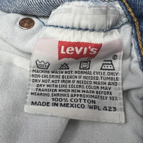 Vintage 1999 Levi's 501 xx Denim Jeans Special Edition 34x32* Button Fly - Picture 7 of 13
